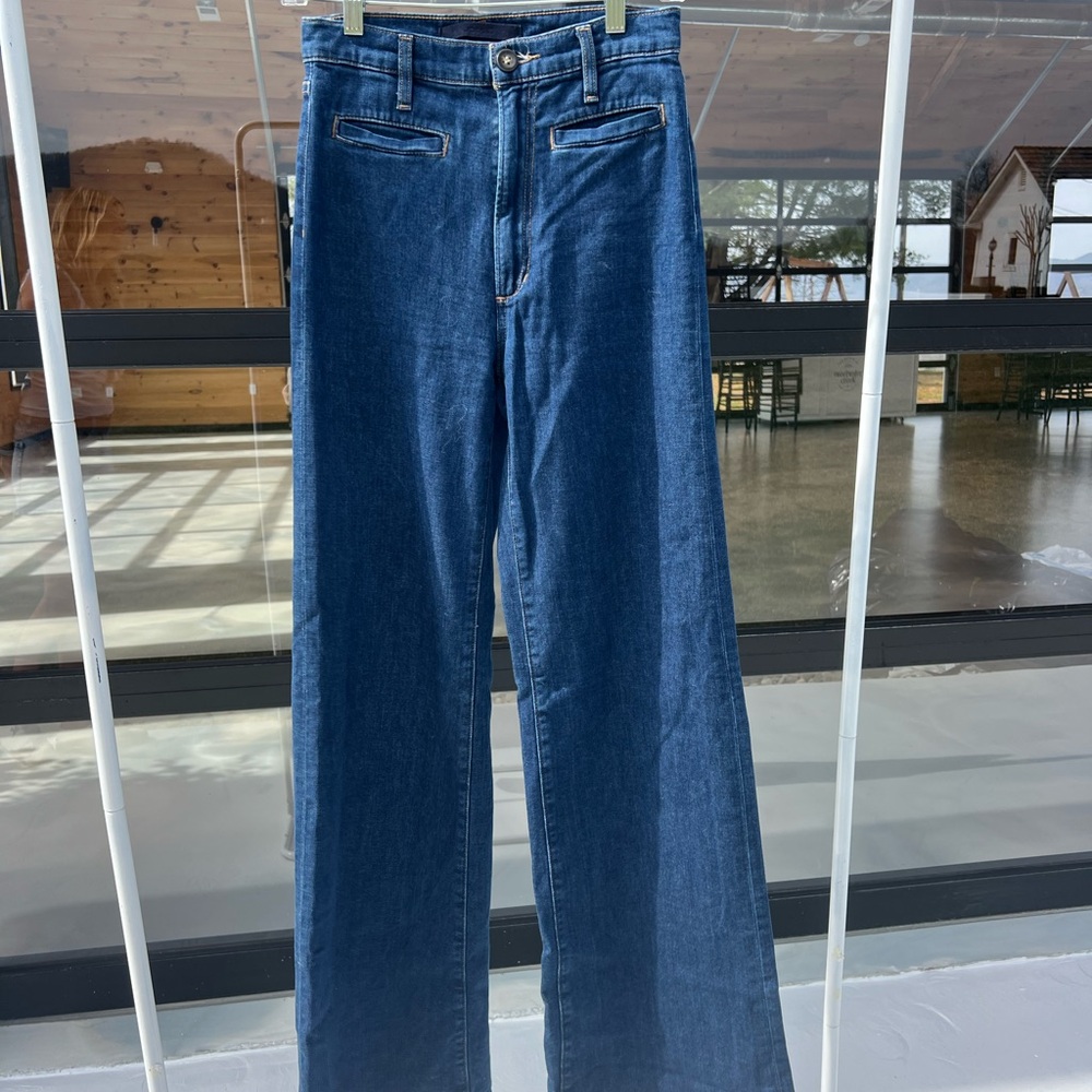 Joe's Jeans Dark Blue Flare Leg Denim